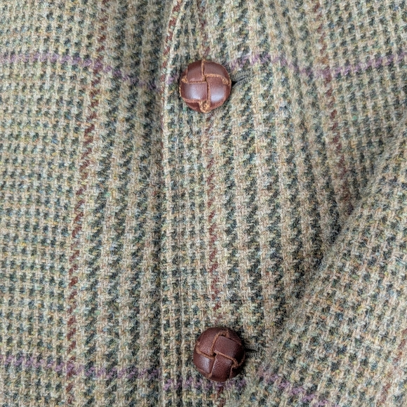 Ralph Lauren Brown Tan Sport Coat with Herringbone Pattern - Picture 6 of 15